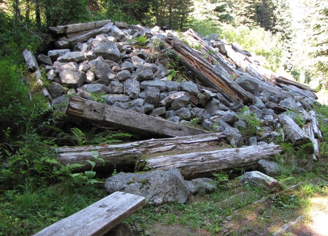Abandoned Rails Trail, Glacier National Park, British Columbia, BC, Canada