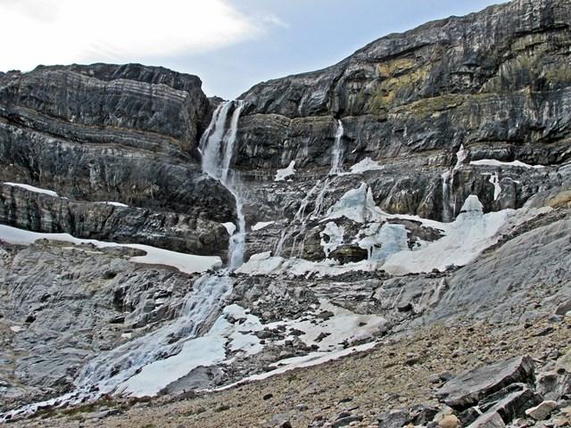 Bow Glacier Falls, Banff National Park, Alberta, Canada