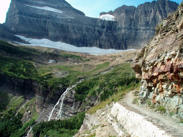 Grinnell Glacier, Many Glacier, Glacier National Park, Montana, USA