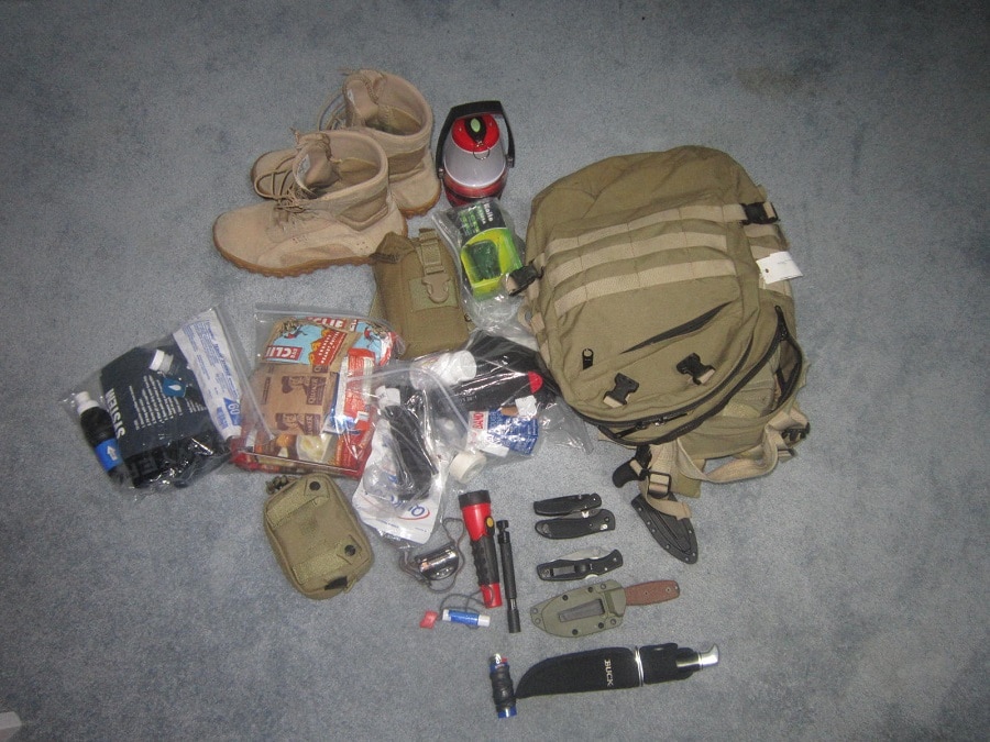 Packing the survival kit correctly