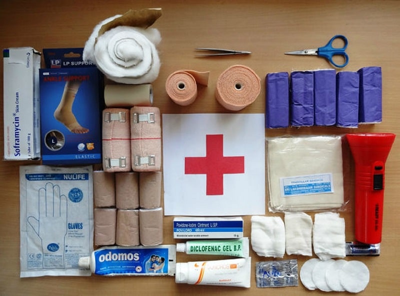 Items in the First Aid Kit