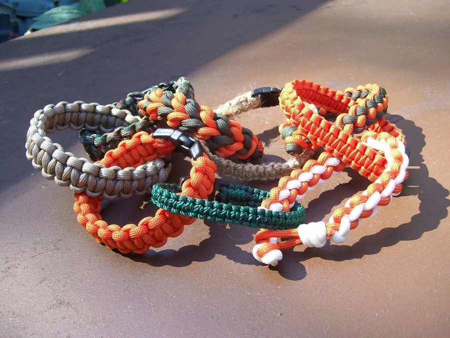 Paracord bracelets