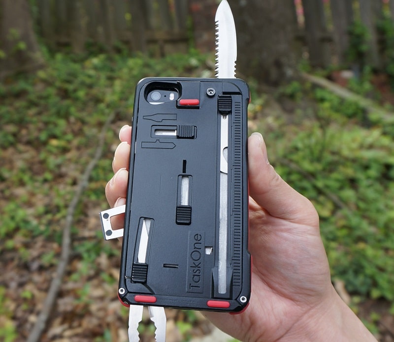 Phone and knife multi tool case