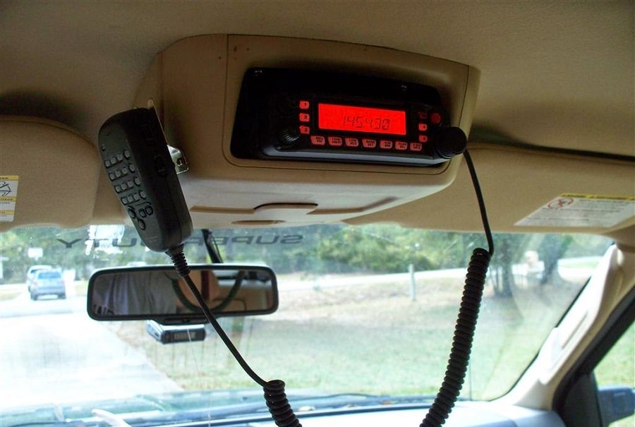 Radio in the car