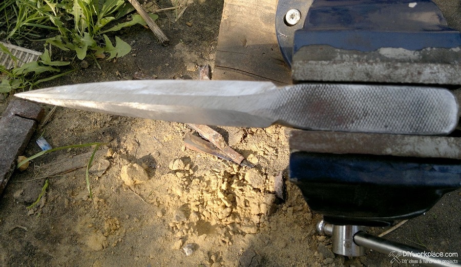 Straightening the Blade