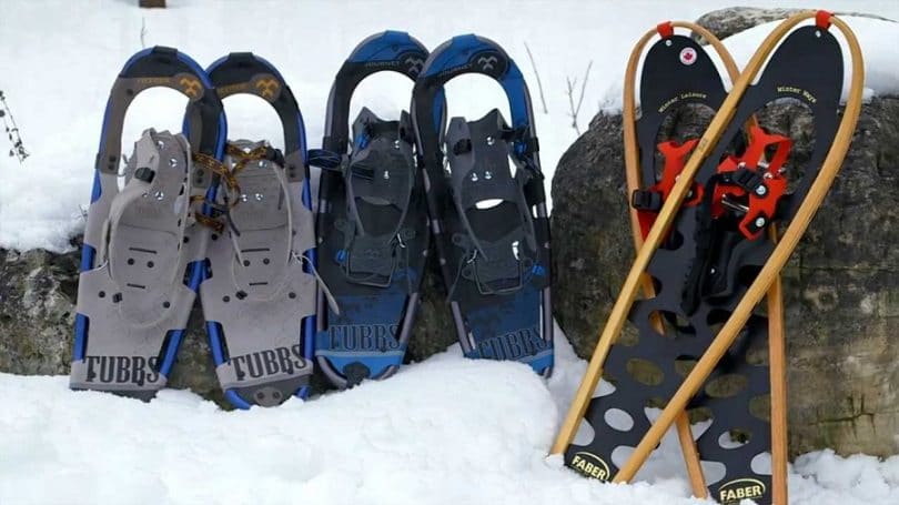 Buying snowshoes