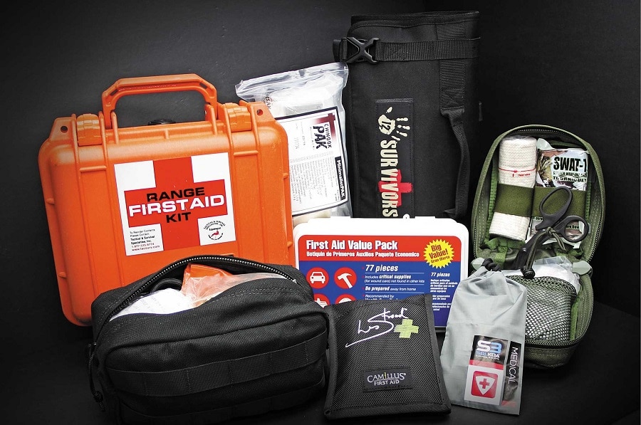 First aid kit for off grid living