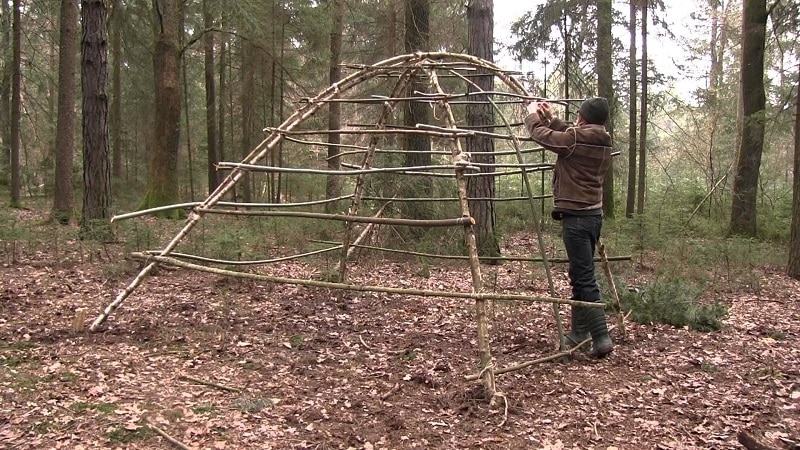 Build dome shelter