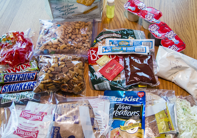 Food for backpacking trips
