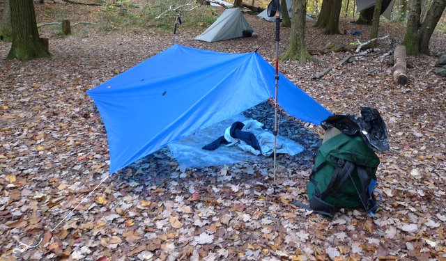 Camping tarp