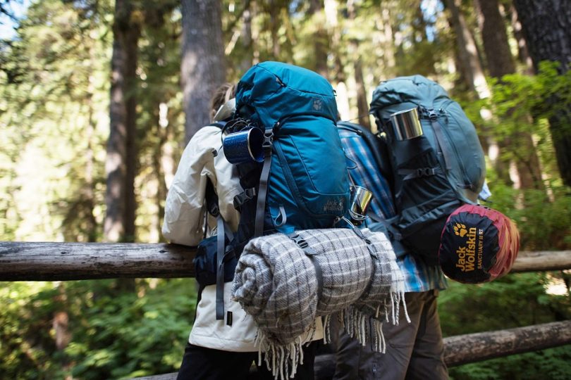 The hiking backpacks