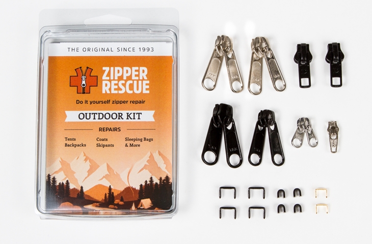 Zipper rescue kit, outdoor
