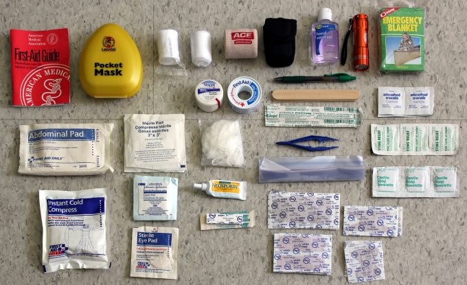 First Aid Kit Contents