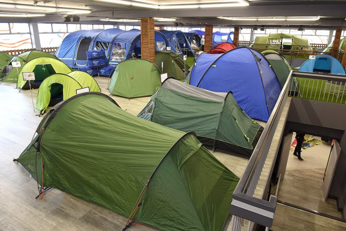 tents in store