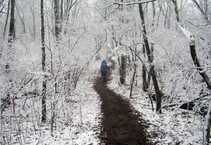winter on the appalachian trail