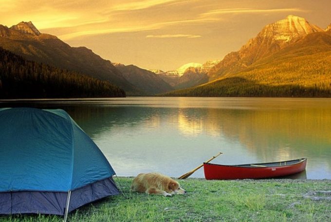 camping near water