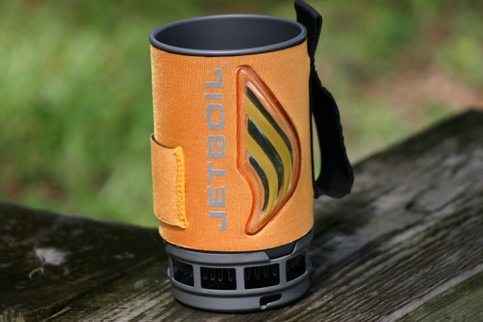 jetboil flash pot out of stove