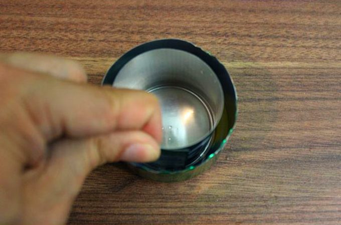 sizing a can for diy stove