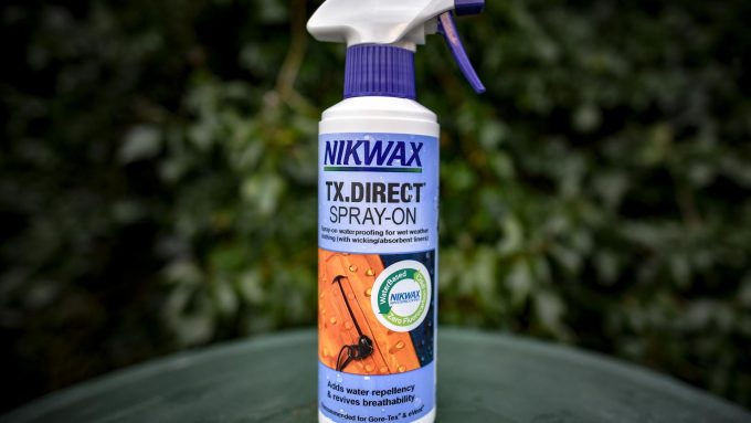 Nikwax waterproofing spray